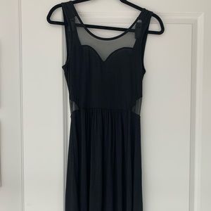 Nordstrom Sweetheart Black Dress